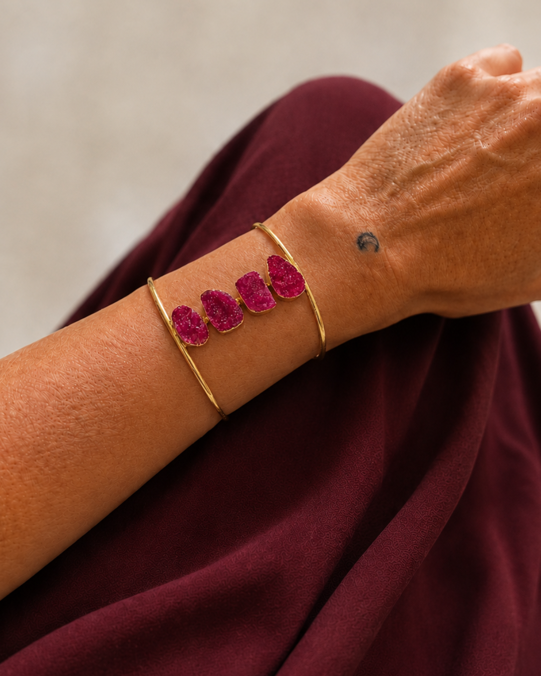 Bracelete Paola Fúcsia