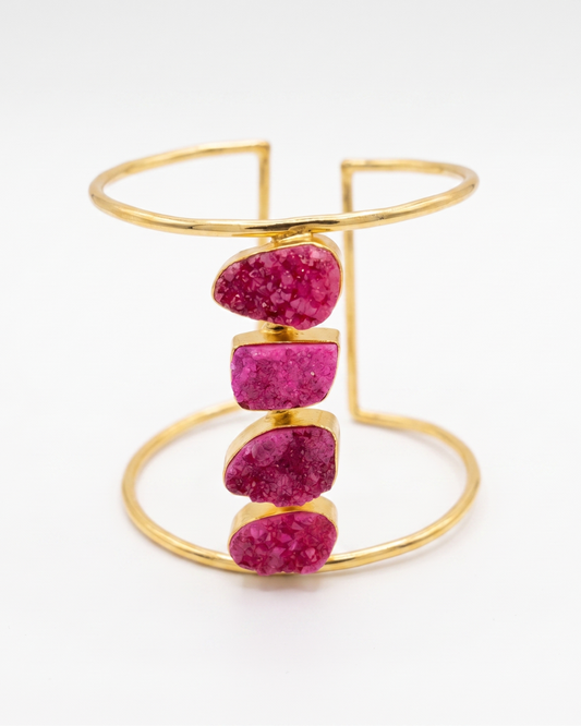 Bracelete Paola Fúcsia